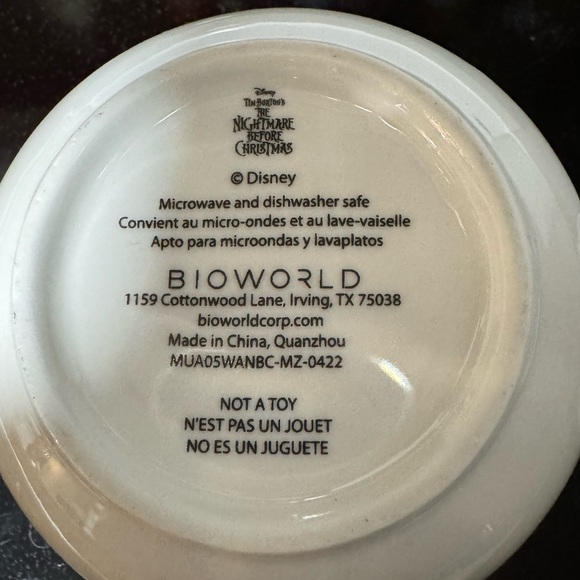 Disney Nightmare Before Christmas Coffee Mug My First Scare Jack Skellington - Picture 4 of 4